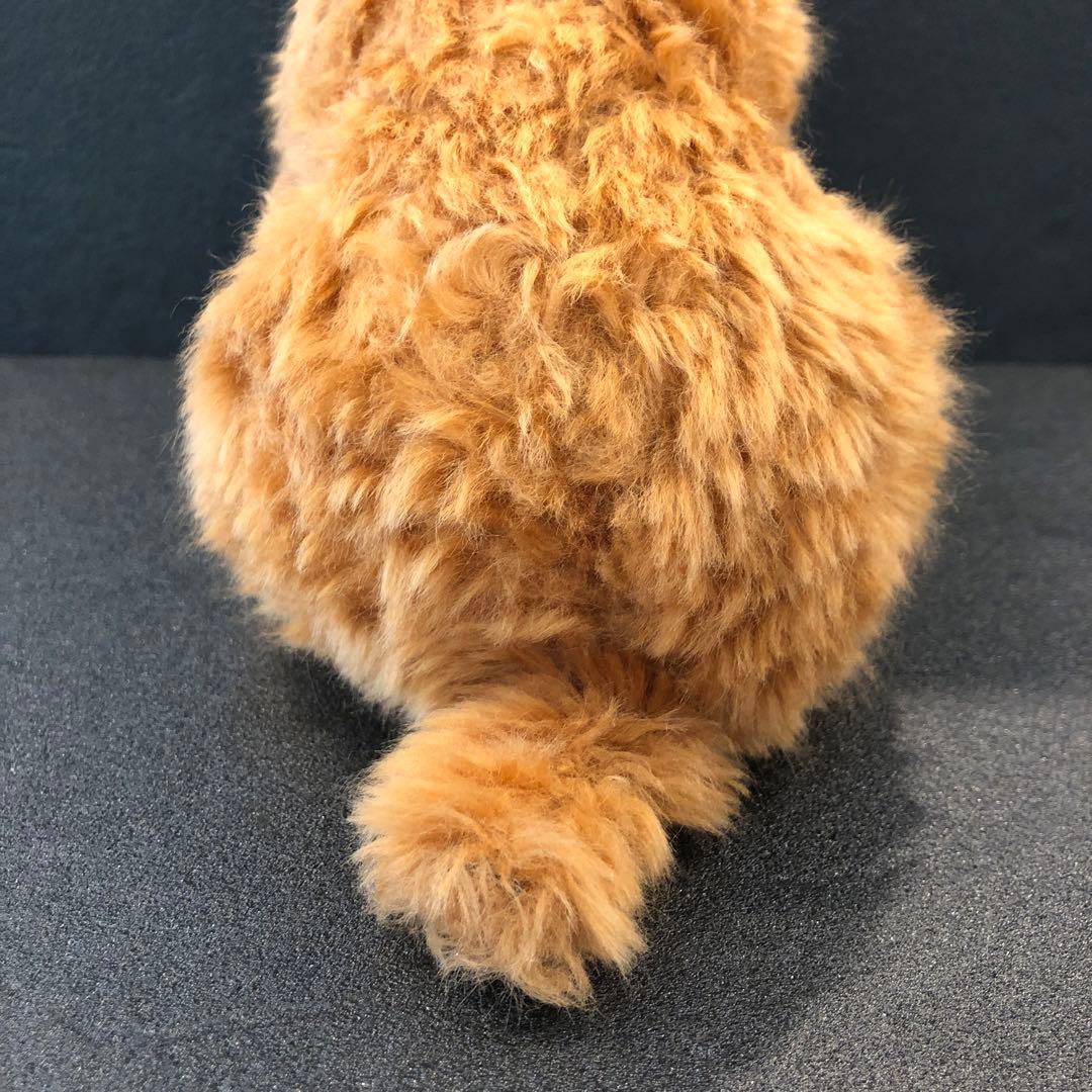 【新品】トイプードル お座りぬいぐるみ お洋服2枚付き H27cm