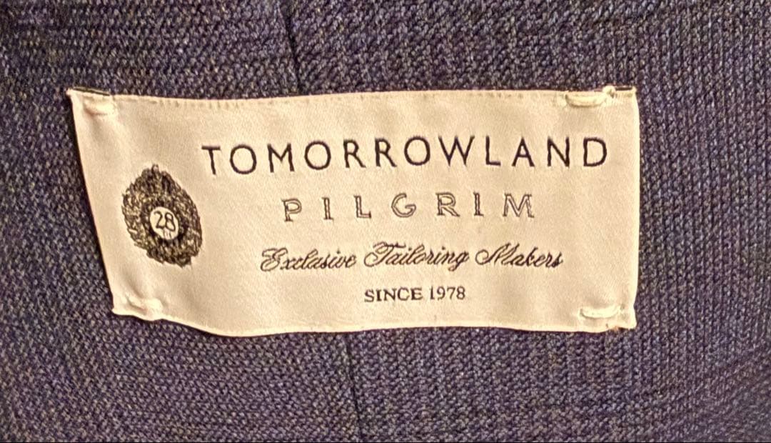 TOMORROWLAND ゼニア生地 定価9万 テーラードジャケット 54