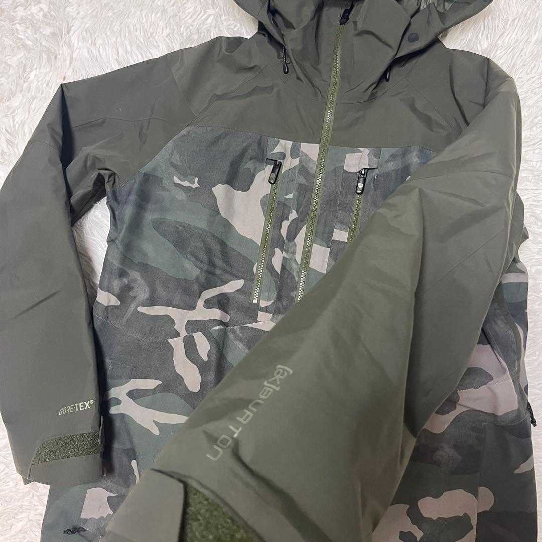激レア BURTON AK バートン 迷彩 カモフラ swash グリーン M