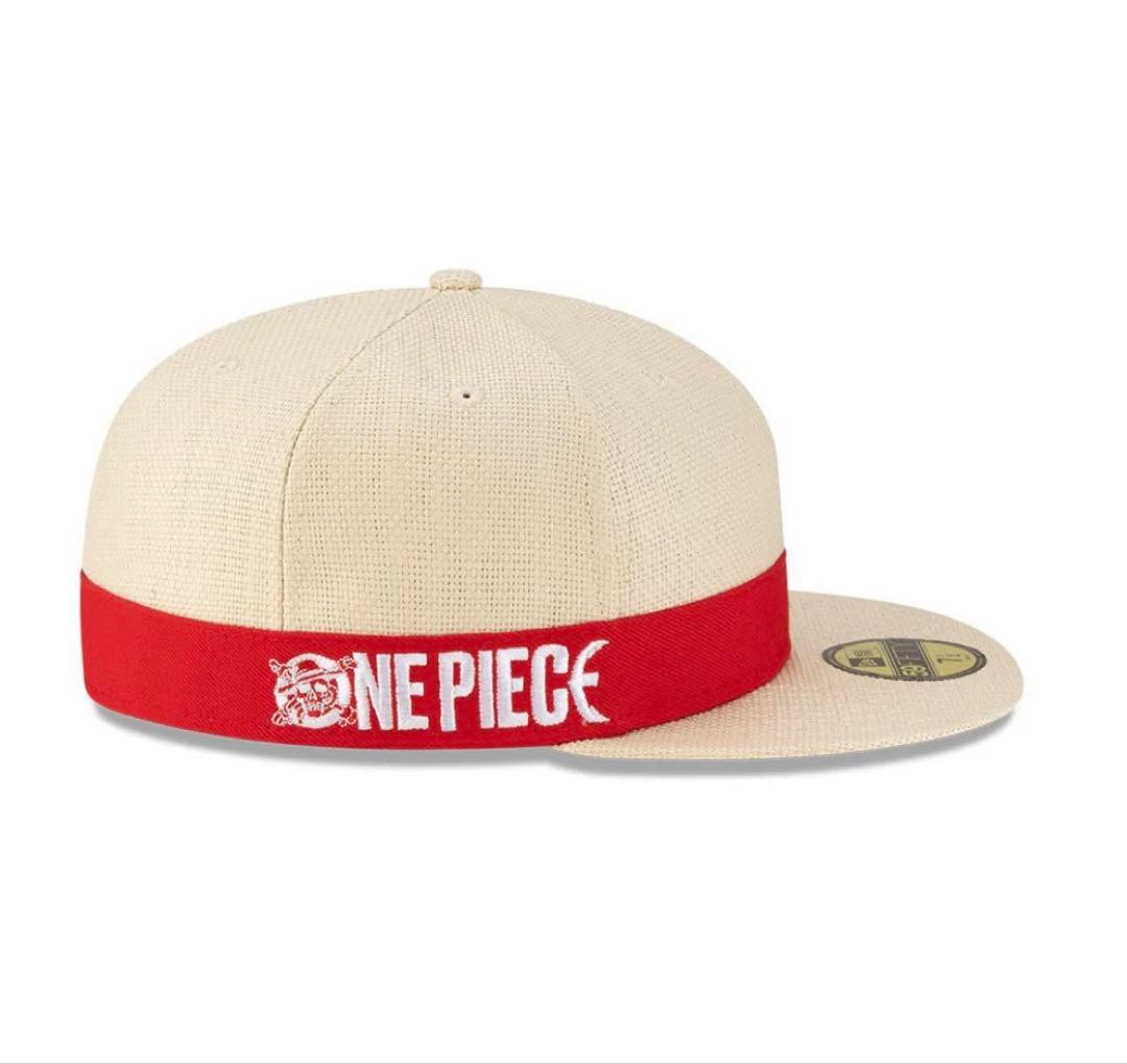 ニューエラ 59FIFTY ワンピースコラボ キャップ 7 7/8 ストロー