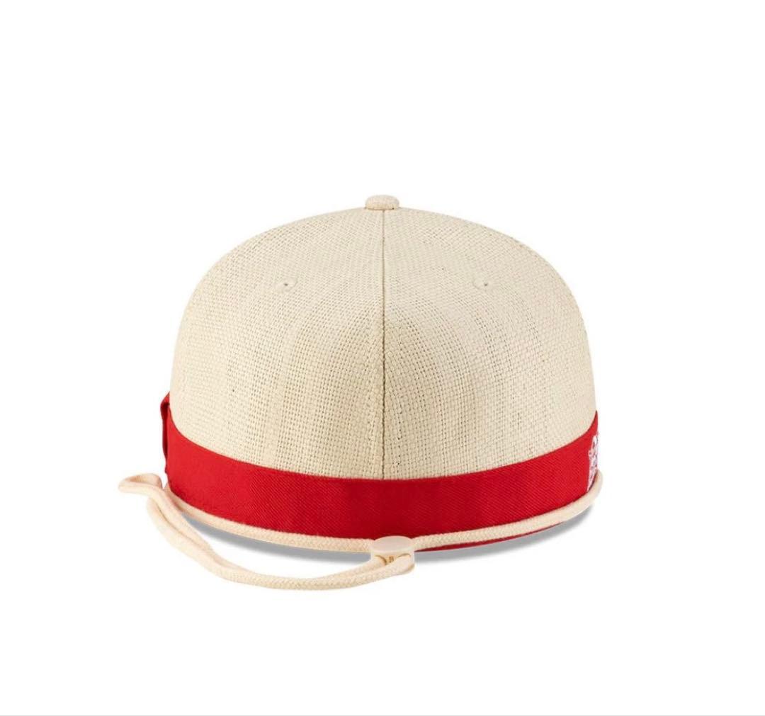 ニューエラ 59FIFTY ワンピースコラボ キャップ 7 7/8 ストロー