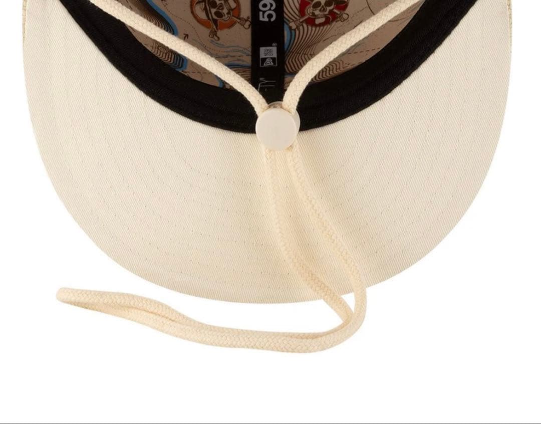 ニューエラ 59FIFTY ワンピースコラボ キャップ 7 7/8 ストロー