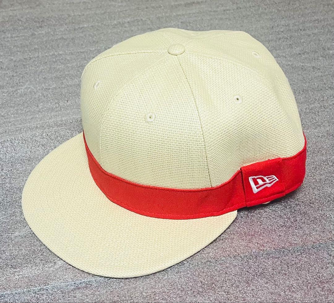 ニューエラ 59FIFTY ワンピースコラボ キャップ 7 7/8 ストロー