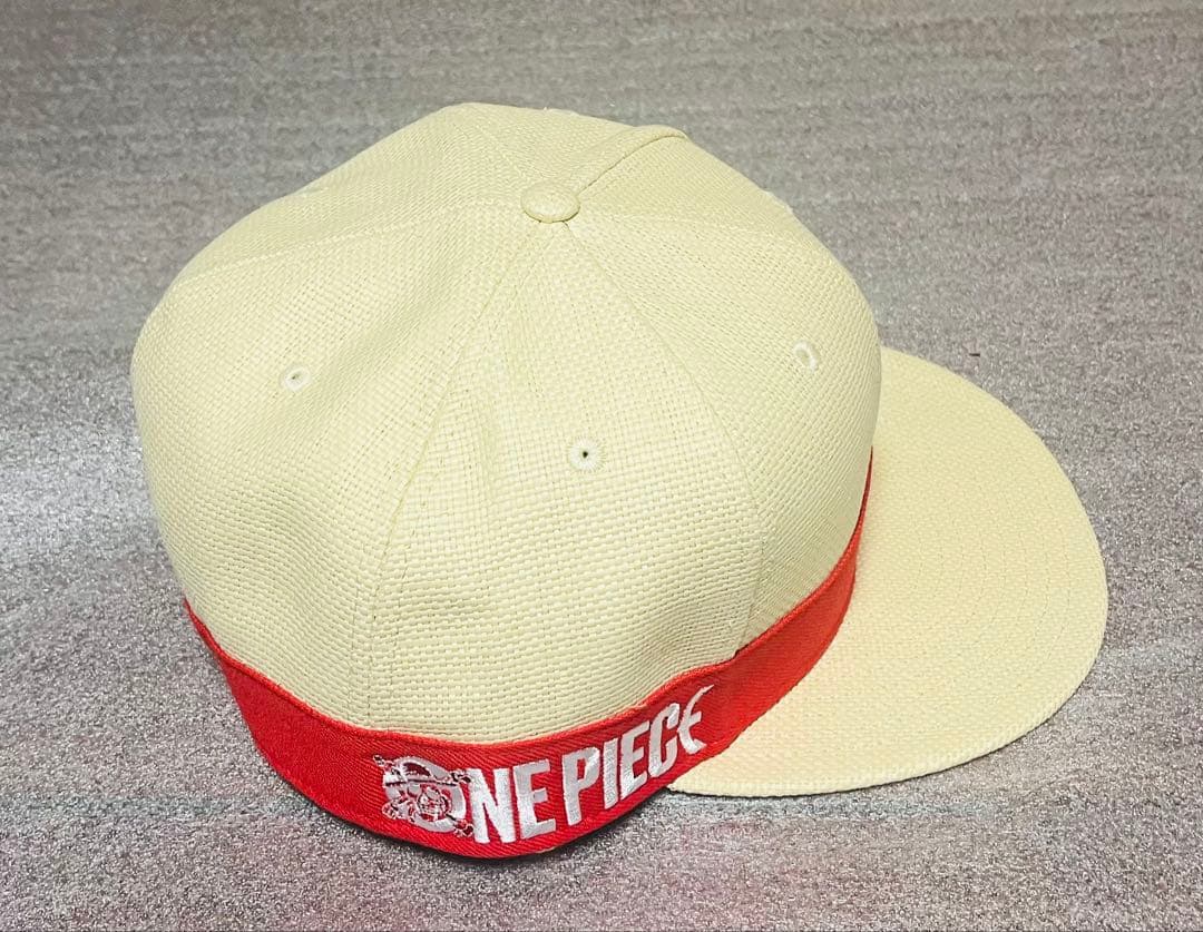 ニューエラ 59FIFTY ワンピースコラボ キャップ 7 7/8 ストロー