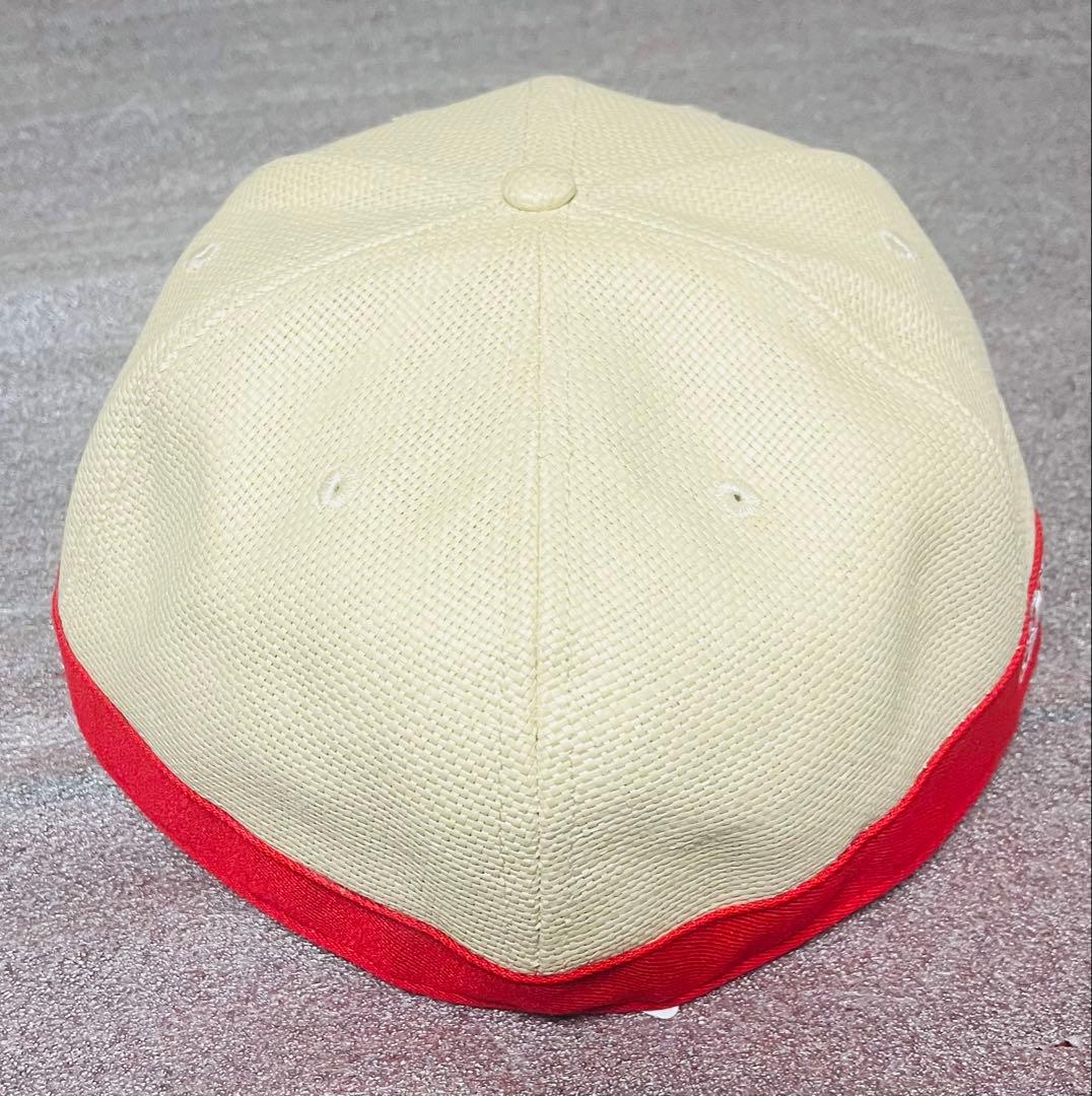 ニューエラ 59FIFTY ワンピースコラボ キャップ 7 7/8 ストロー