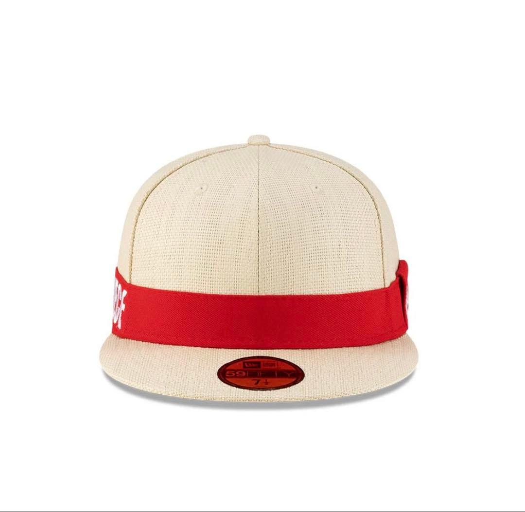 ニューエラ 59FIFTY ワンピースコラボ キャップ 7 7/8 ストロー