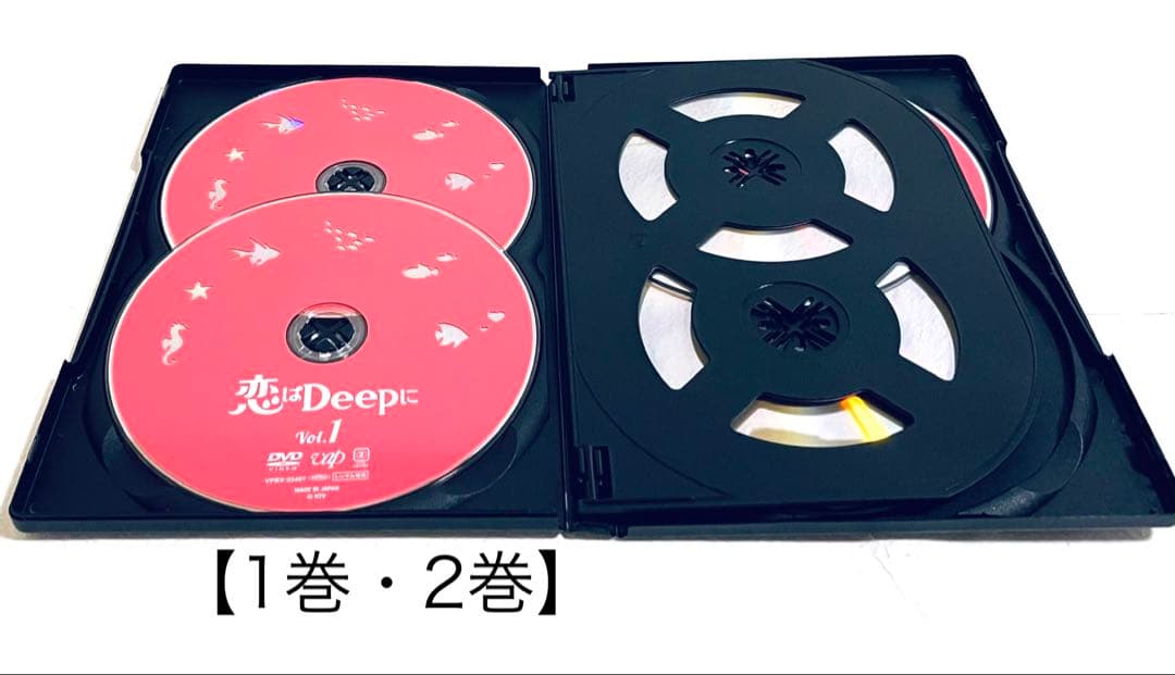 恋はDeepに　【全5巻】　レンタル版DVD 全巻セット　石原さとみ　綾野剛