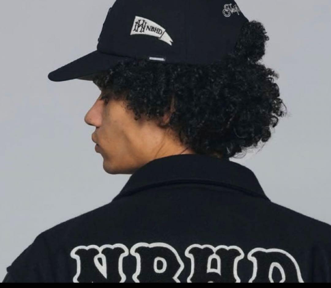 帽子 NEIGHBORHOOD Baseball Cap \"Black/White\"
