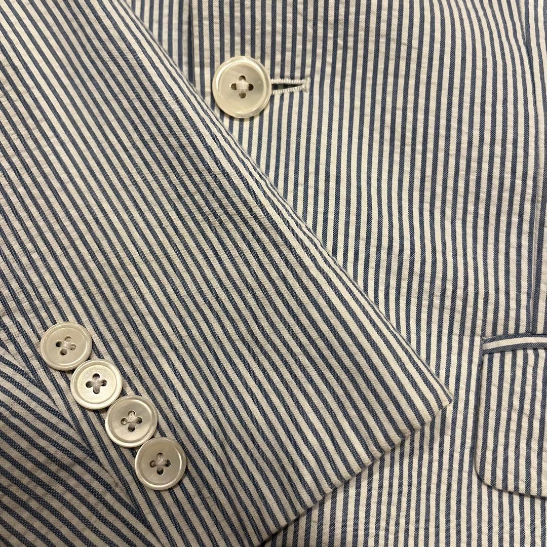 【コーヒーモカ】BROOKS BROTHERS シアサッカージャケット