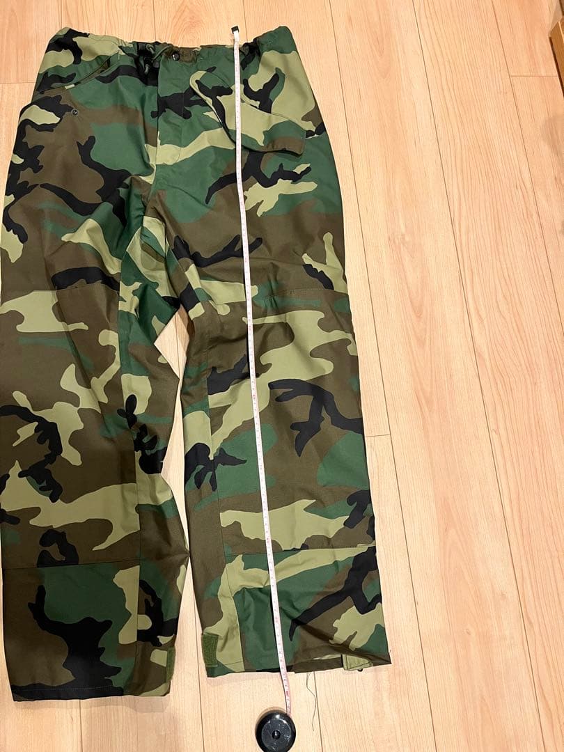 US ARMY ECWCS ゴアテックス迷彩オーバーパンツ　S/S