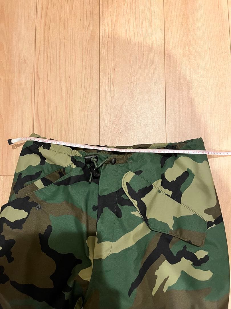 US ARMY ECWCS ゴアテックス迷彩オーバーパンツ　S/S