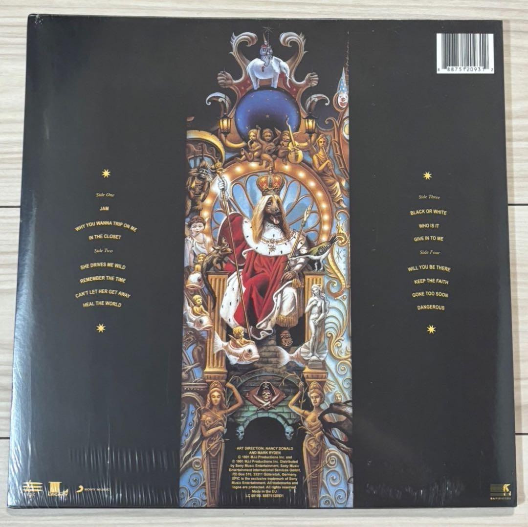 Michael Jackson Dangerous レコード新品未使用
