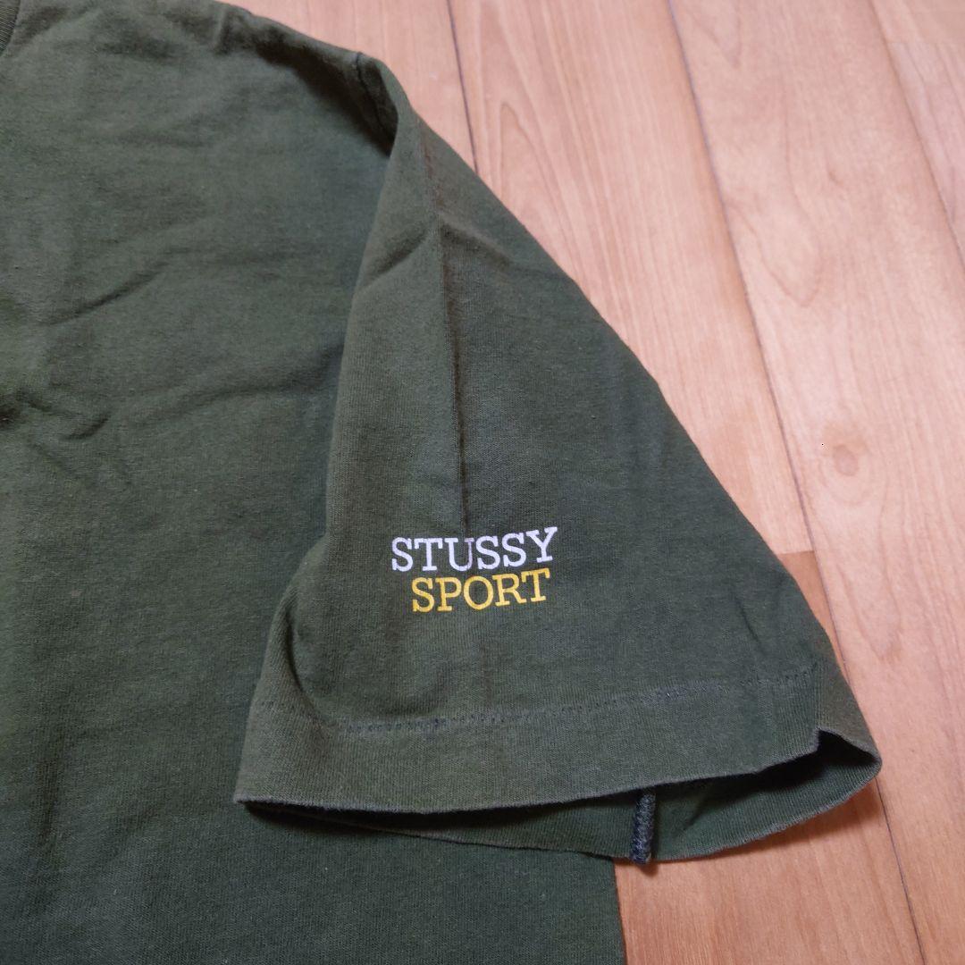 old stussy SPORT 白タグ Ｌ アメリカ製