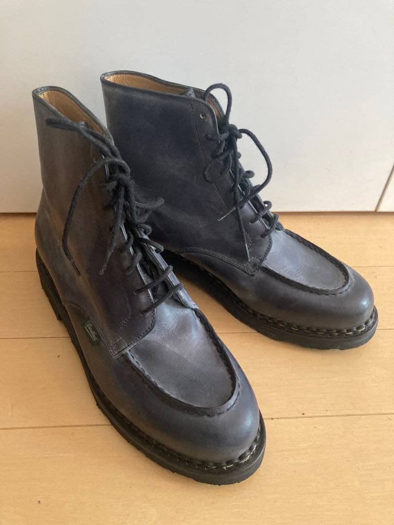 パラブーツBEAMS BOY別注　BEAULIEU SPECIAL ネイビー4h