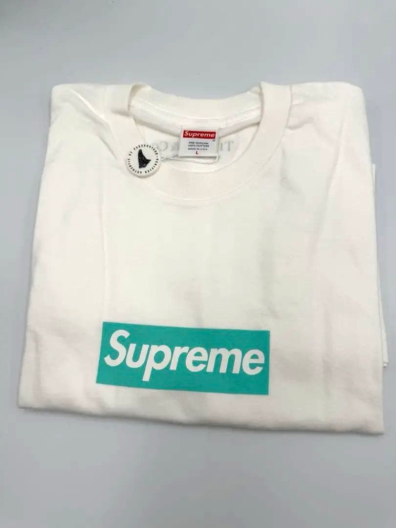新品Supreme × Tiffany & Co. Tシャツ ホワイト