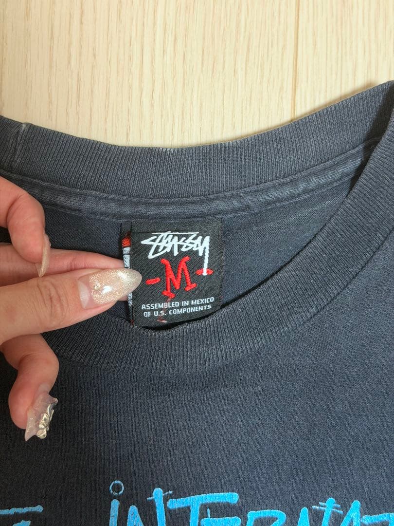Stussy グラフィックプリント Tシャツ Mサイズ