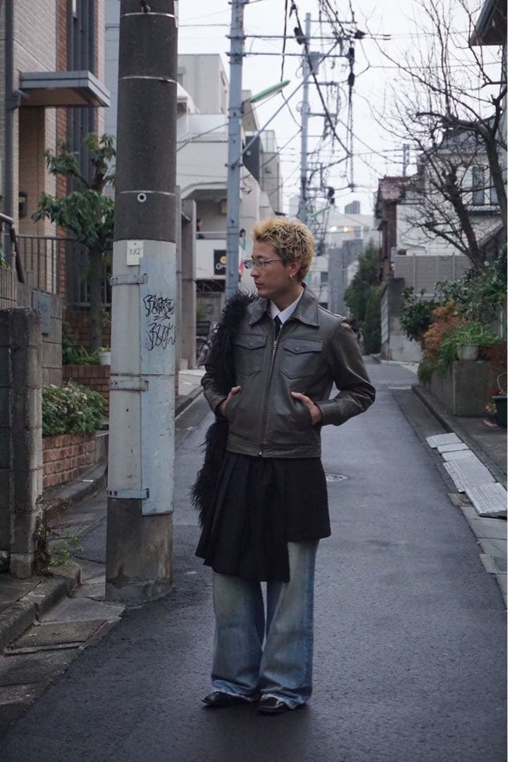 パンツ Camphor wood EYELET PLEATS WRAP SKIRT
