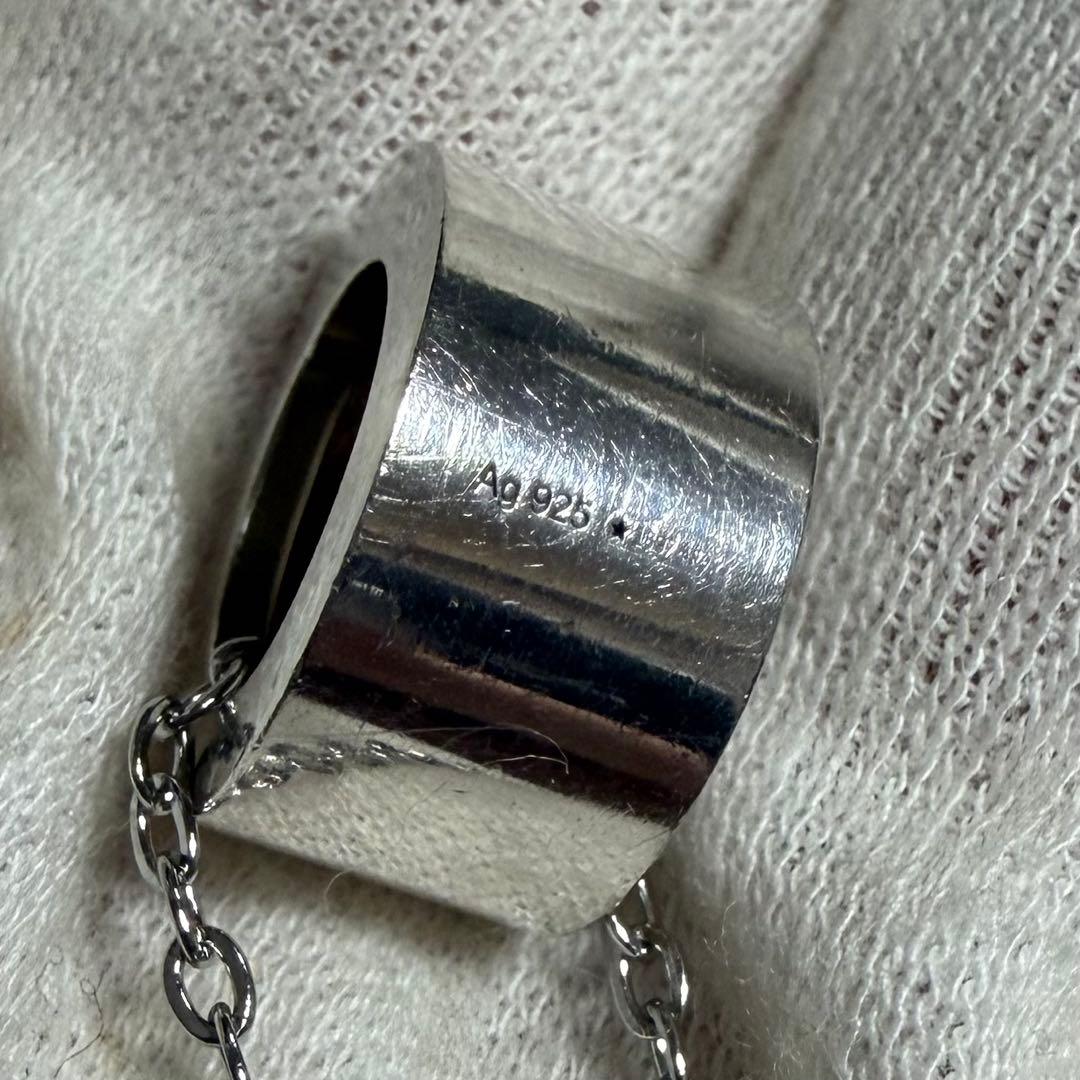 【正規品】 GUCCI グッチ リングネックレス 良品 AG925 送料無料
