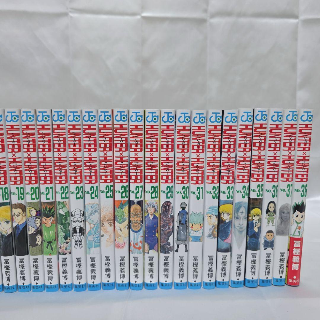 HUNTER × HUNTER 既刊全巻1-38巻セット/極美品/H01