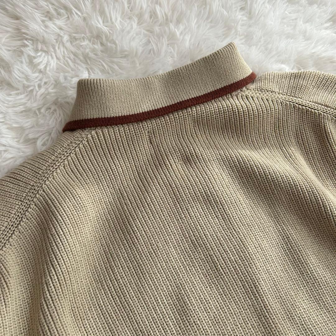 定価2.6万円✨️完売 FRED PERRY 別注 ニットカーディガン ロゴ刺繍