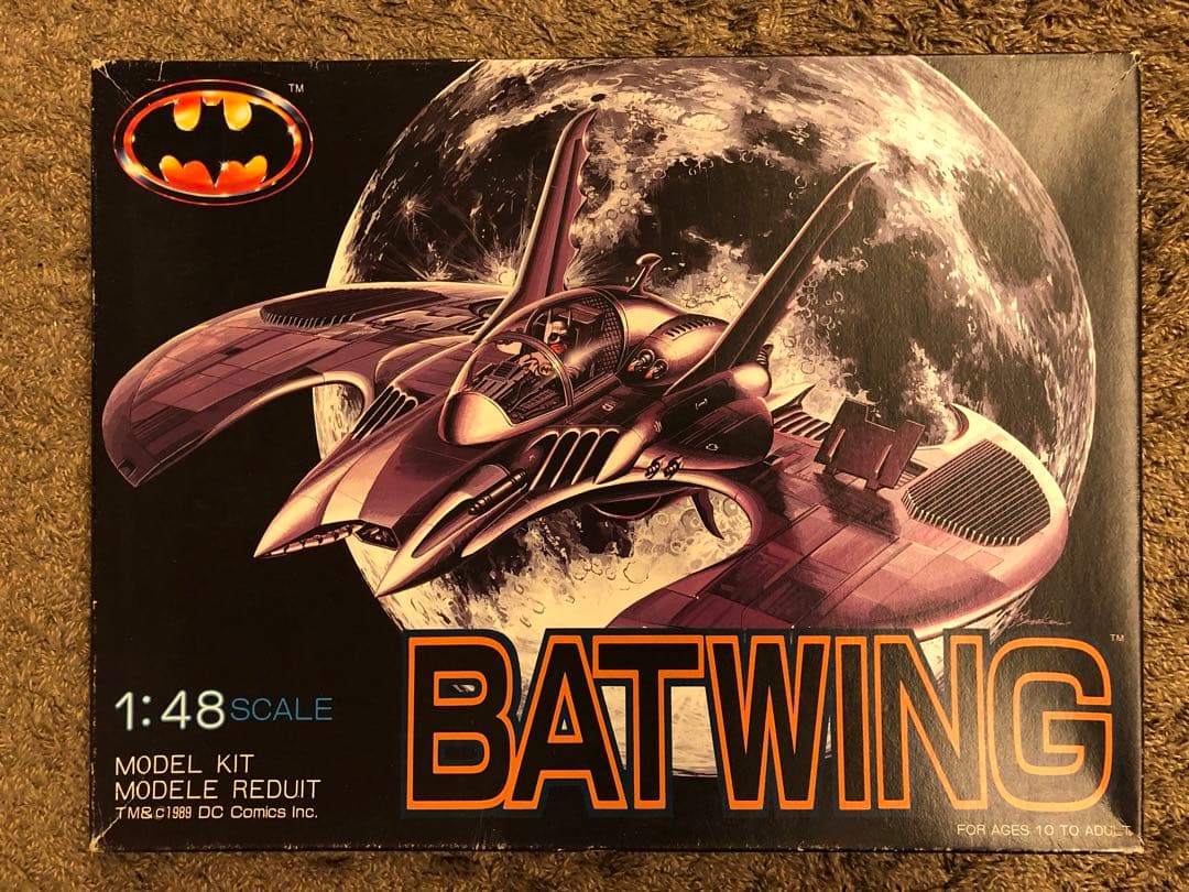 ★希少★バットウィング　ツクダホビー製 1/48スケール バットマン 1989年