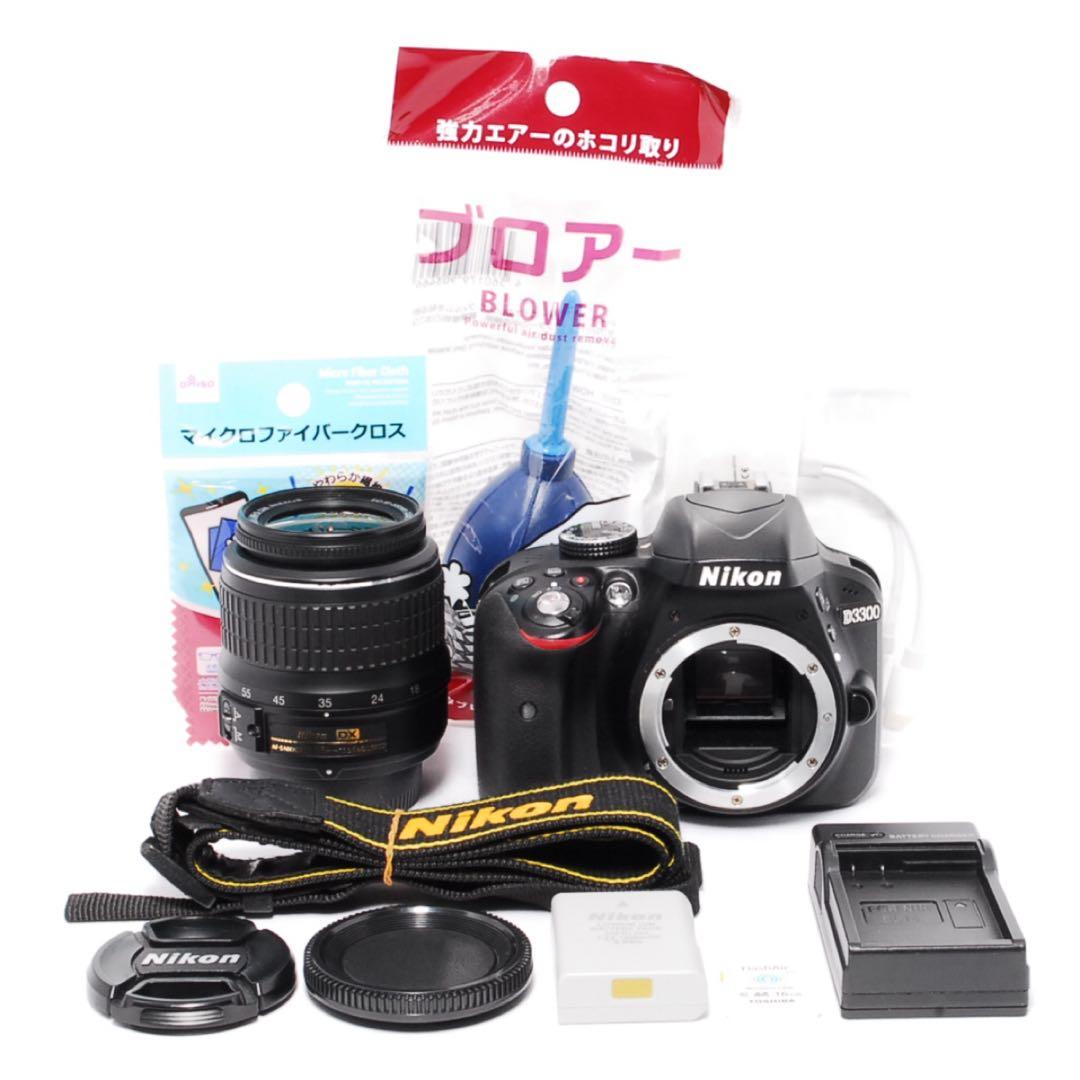 ◆ショット数僅か◆Nikon D3300◆一眼レフカメラ◆Flash Air付き