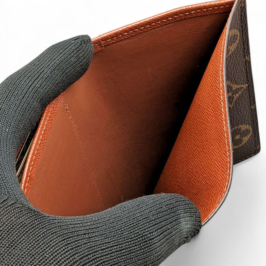 美品 ルイヴィトン モノグラム ポルトモネ ビエ ヴィエノワ 折り財布 がま口