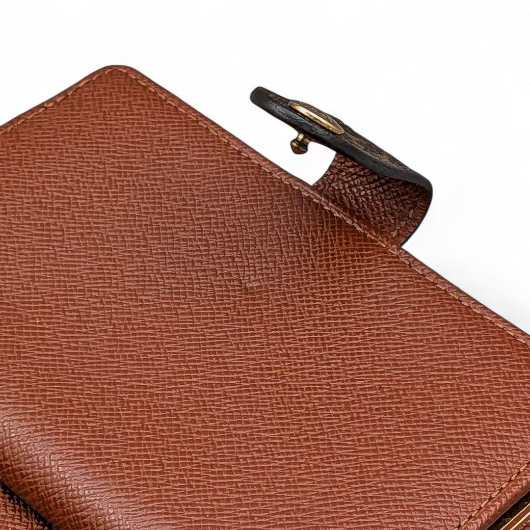美品 ルイヴィトン モノグラム ポルトモネ ビエ ヴィエノワ 折り財布 がま口