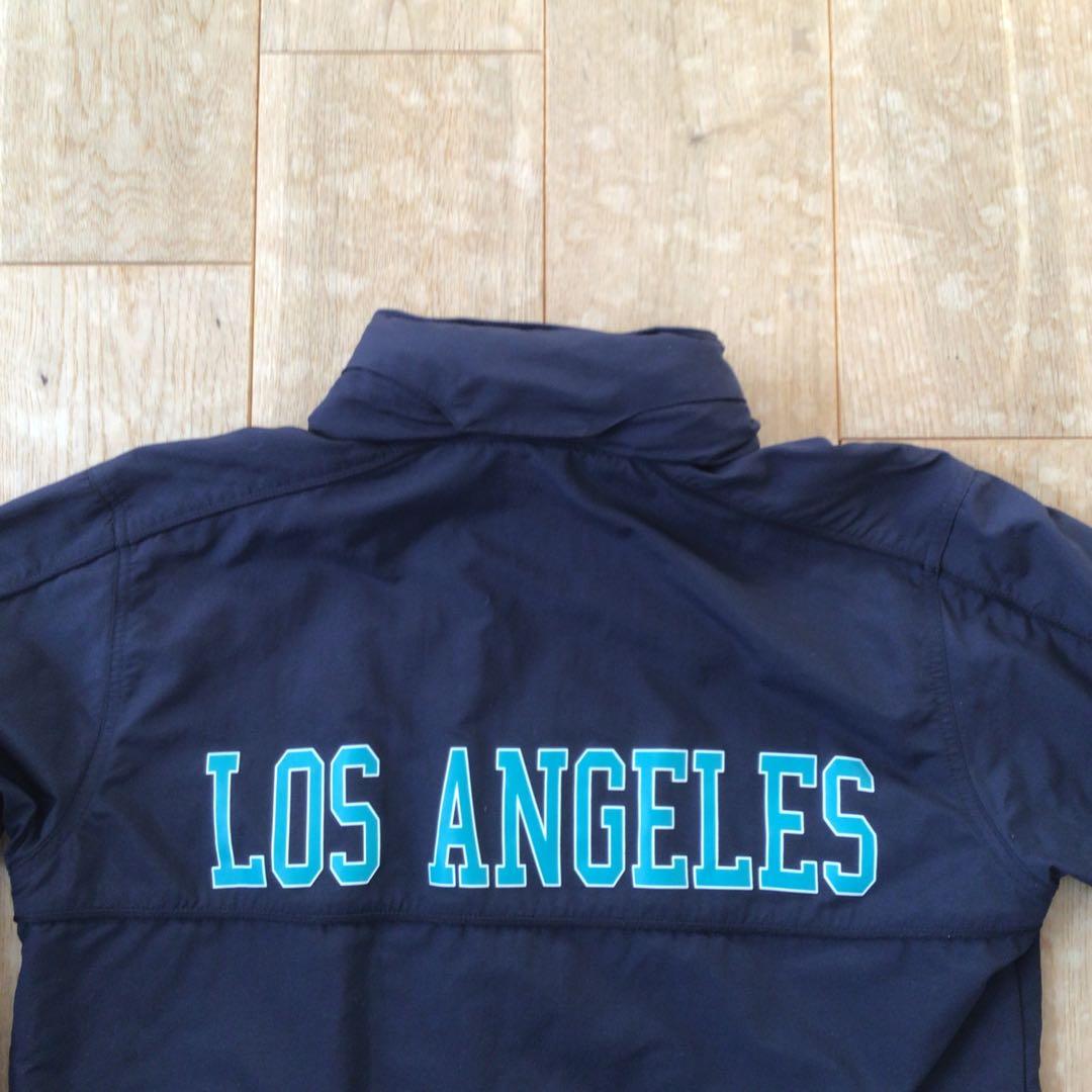 RHC x Champion LOS ANGELES ジャケット ネイビー S