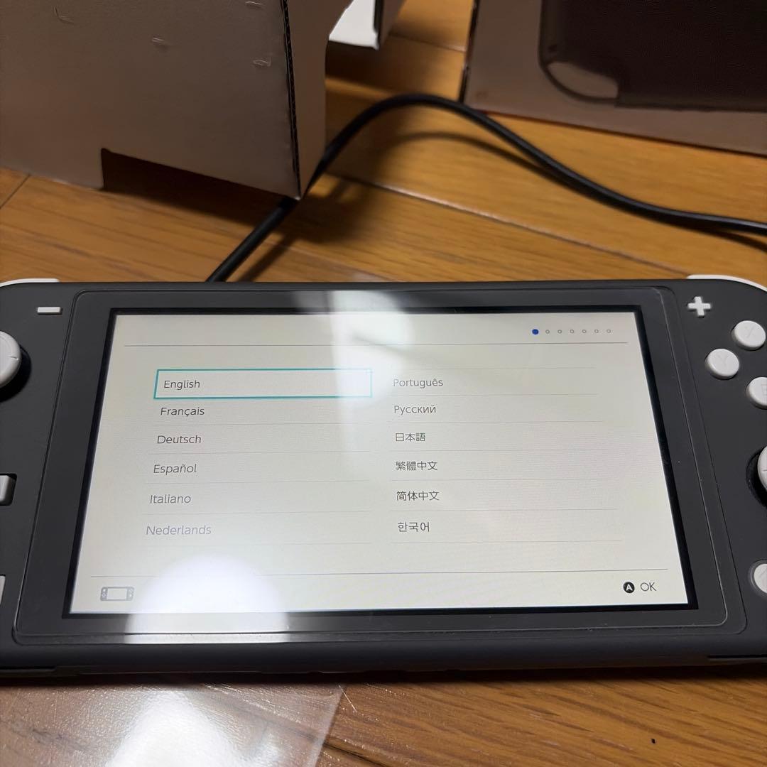 Nintendo Switch Lite グレー 本体 グレー