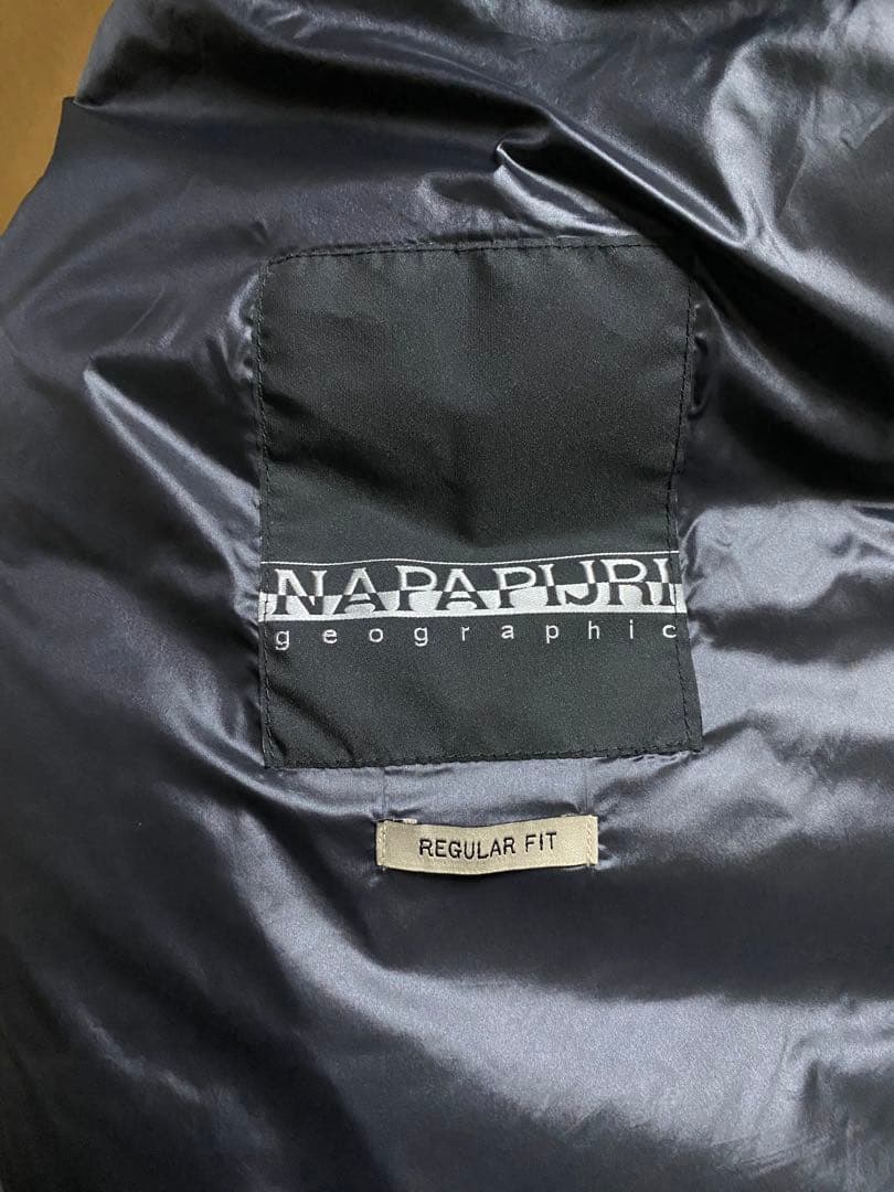 NAPAPIJRI ブラック ダウンベスト