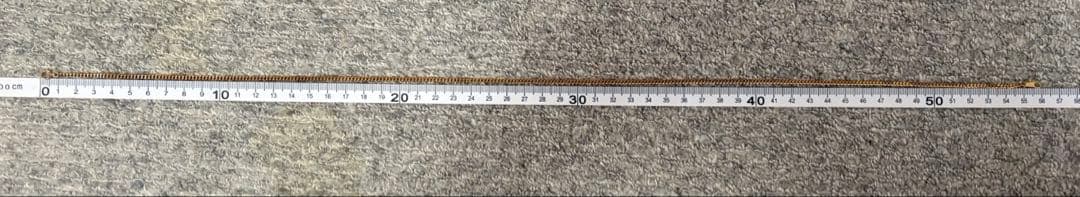 K18 チェーンネックレス 3mm 55cm 刻印有り‼️ 20ｇ