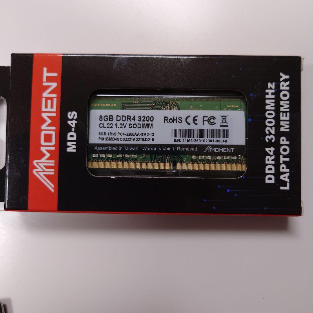 Mmoment 16GB（8GB×2）DDR4 SODIMM ノートPC用メモリ