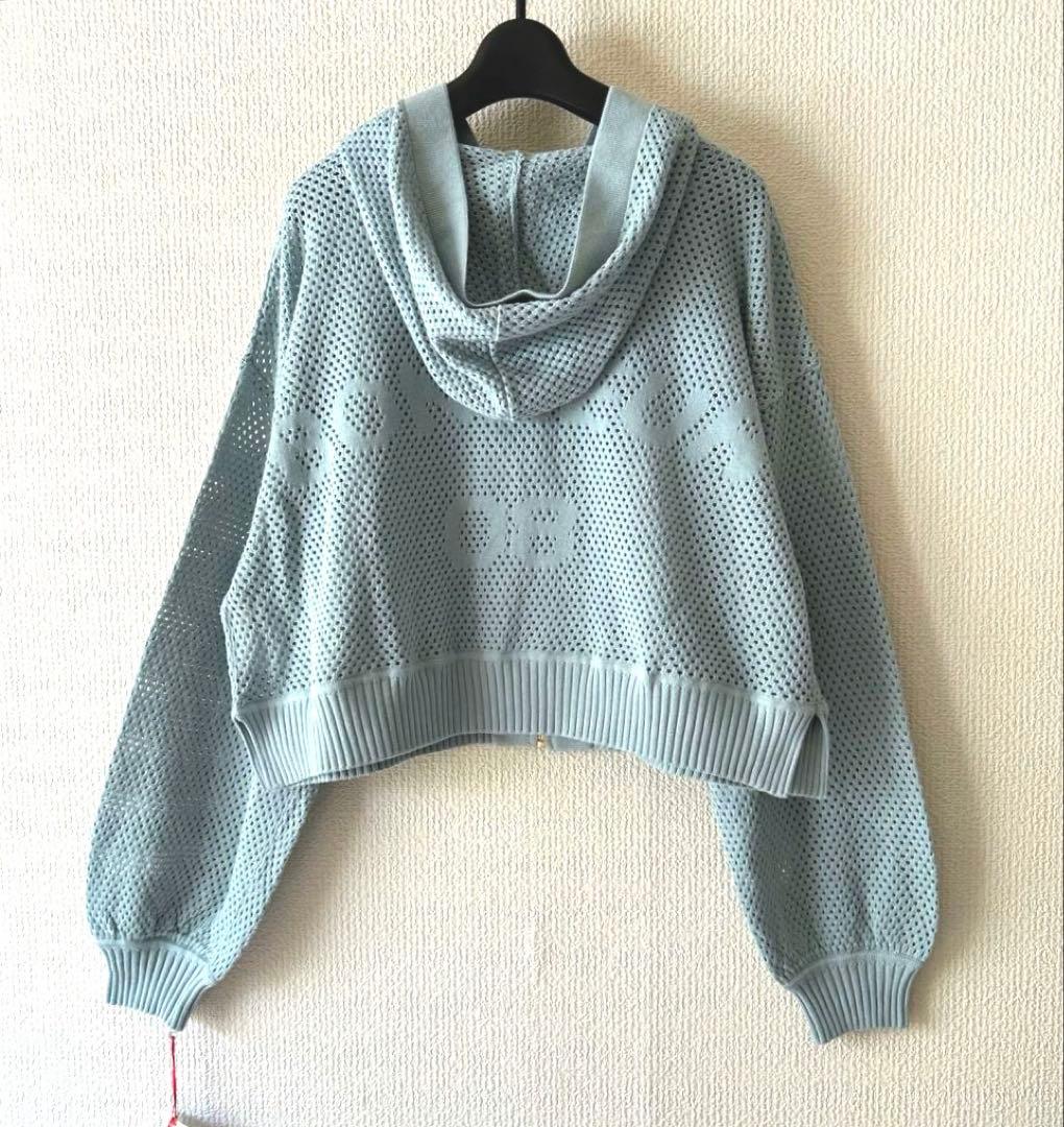 【LUIS MARI 】新品＊メッシュ・ロゴニットパーカー