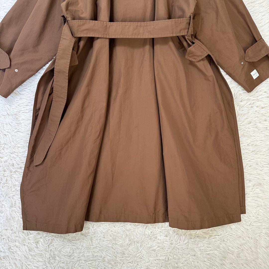 ボビー MAXMARA the cubeトレンチコート ロング ベルト