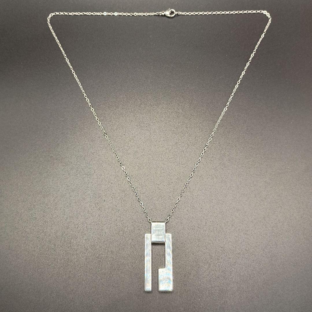 GUCCI　Gロゴ ネックレス 50cm SILVER925