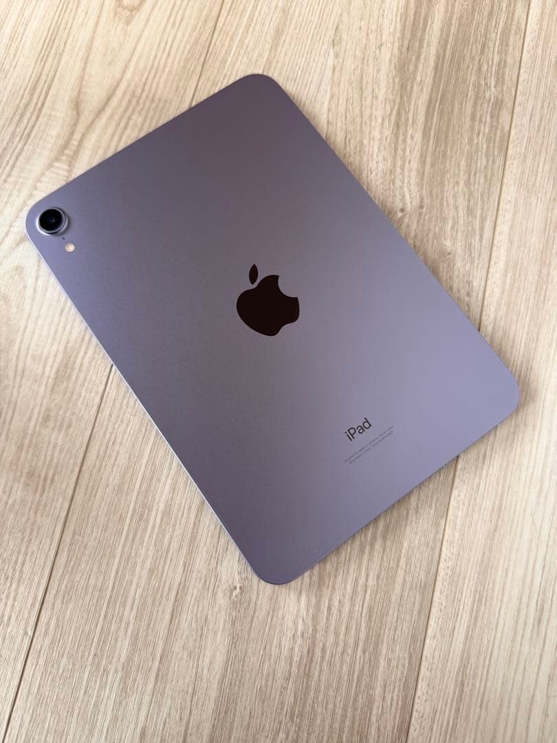 Apple iPad mini6 本体 Wi-Fi パープル　ケース付き