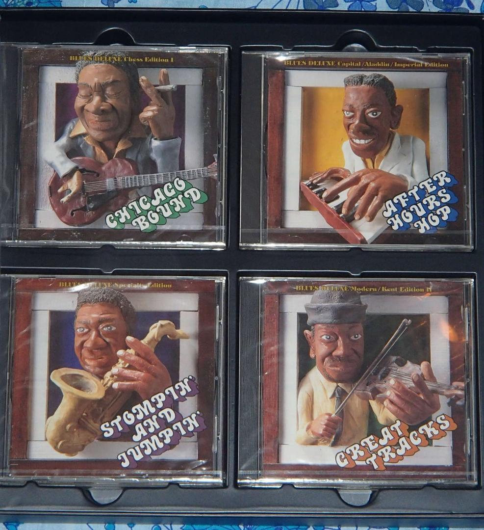 BLUES DELUXE ブルースデラックス CD 10枚 未開封 完全解説書