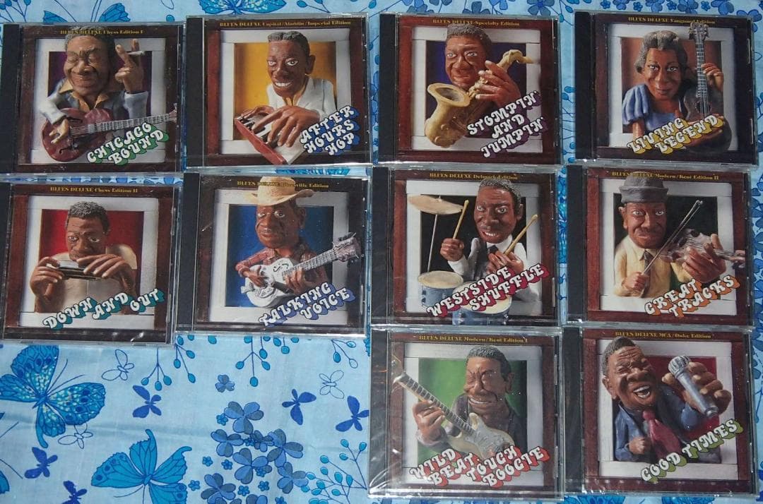 BLUES DELUXE ブルースデラックス CD 10枚 未開封 完全解説書