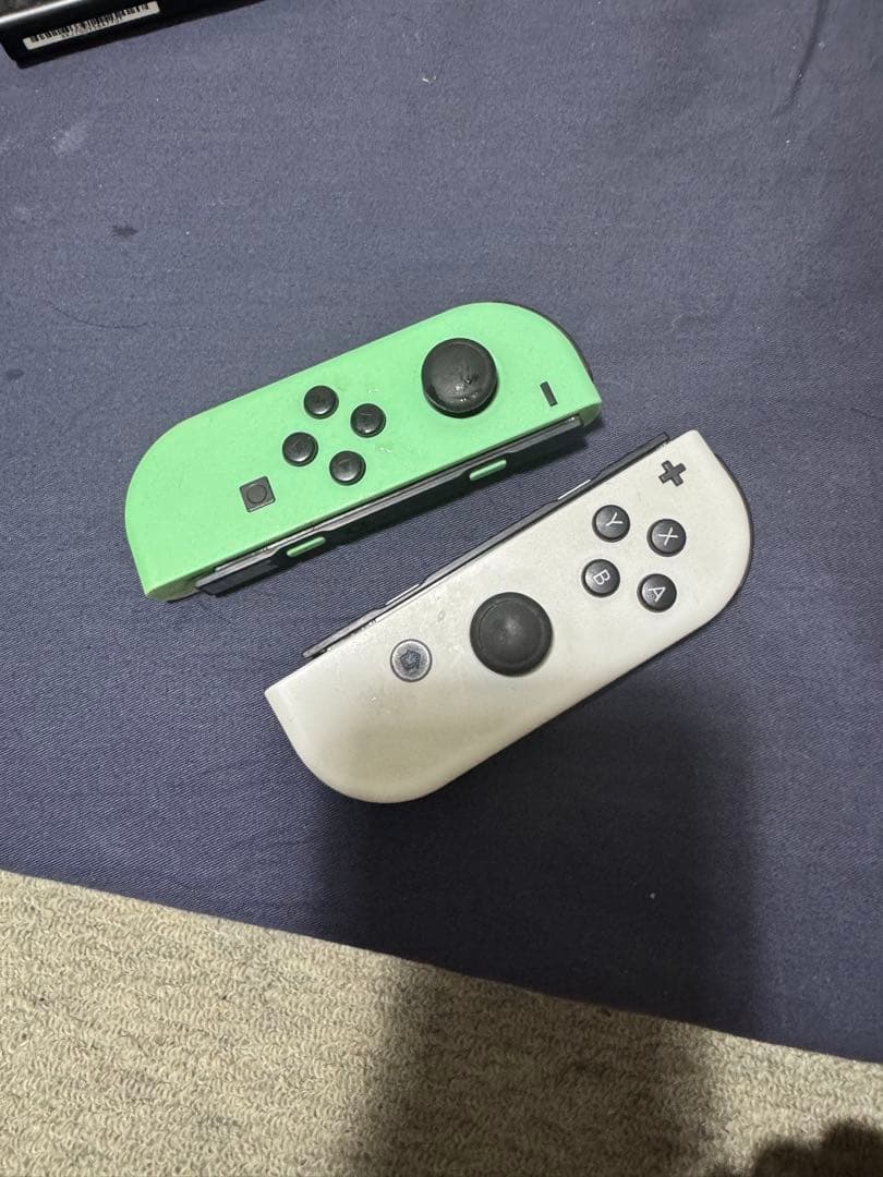 Nintendo Switch グリーン/ホワイトジョイコン