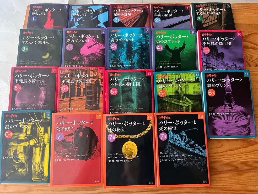 ハリーポッター　文庫本　全巻　静山社
