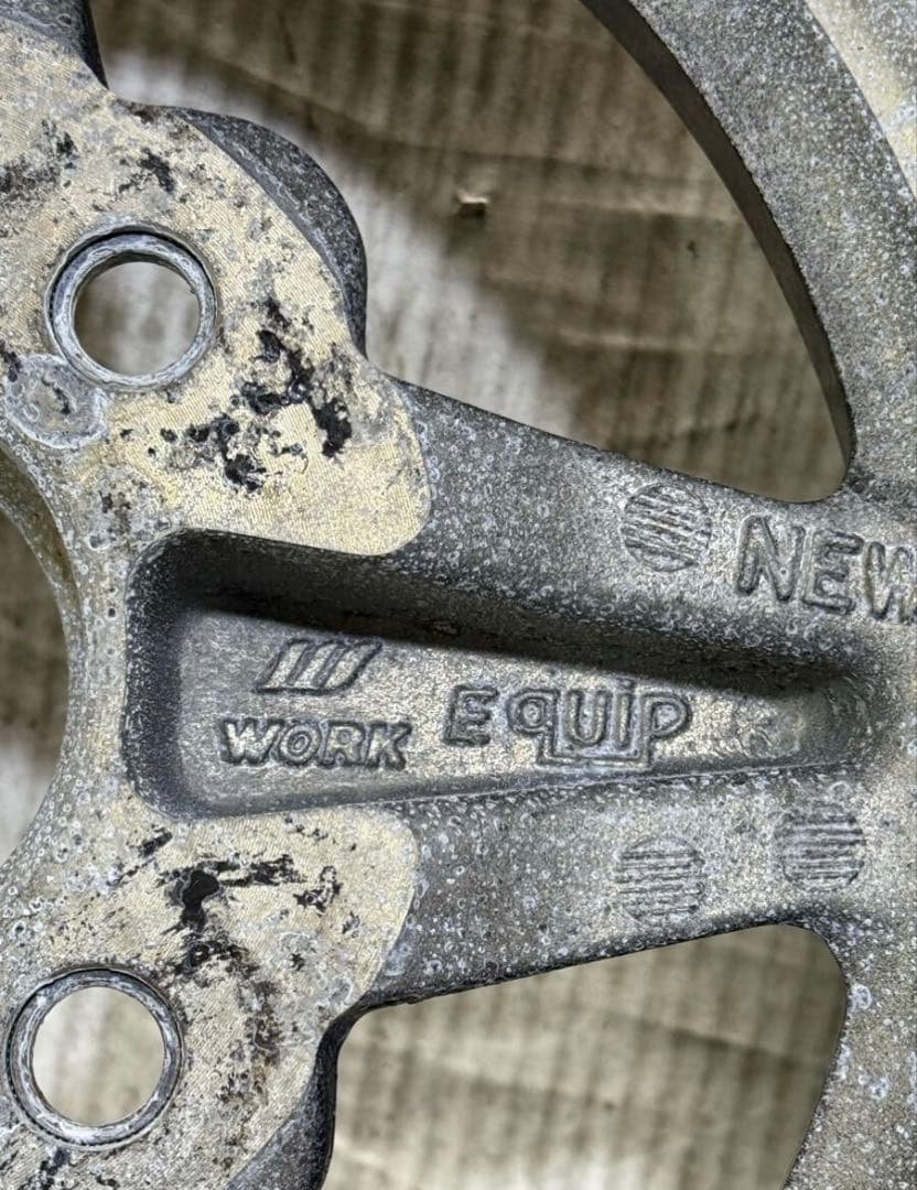 値引き　WORK EQUIＰ 14インチ 6J +12 PCD114.3 4本
