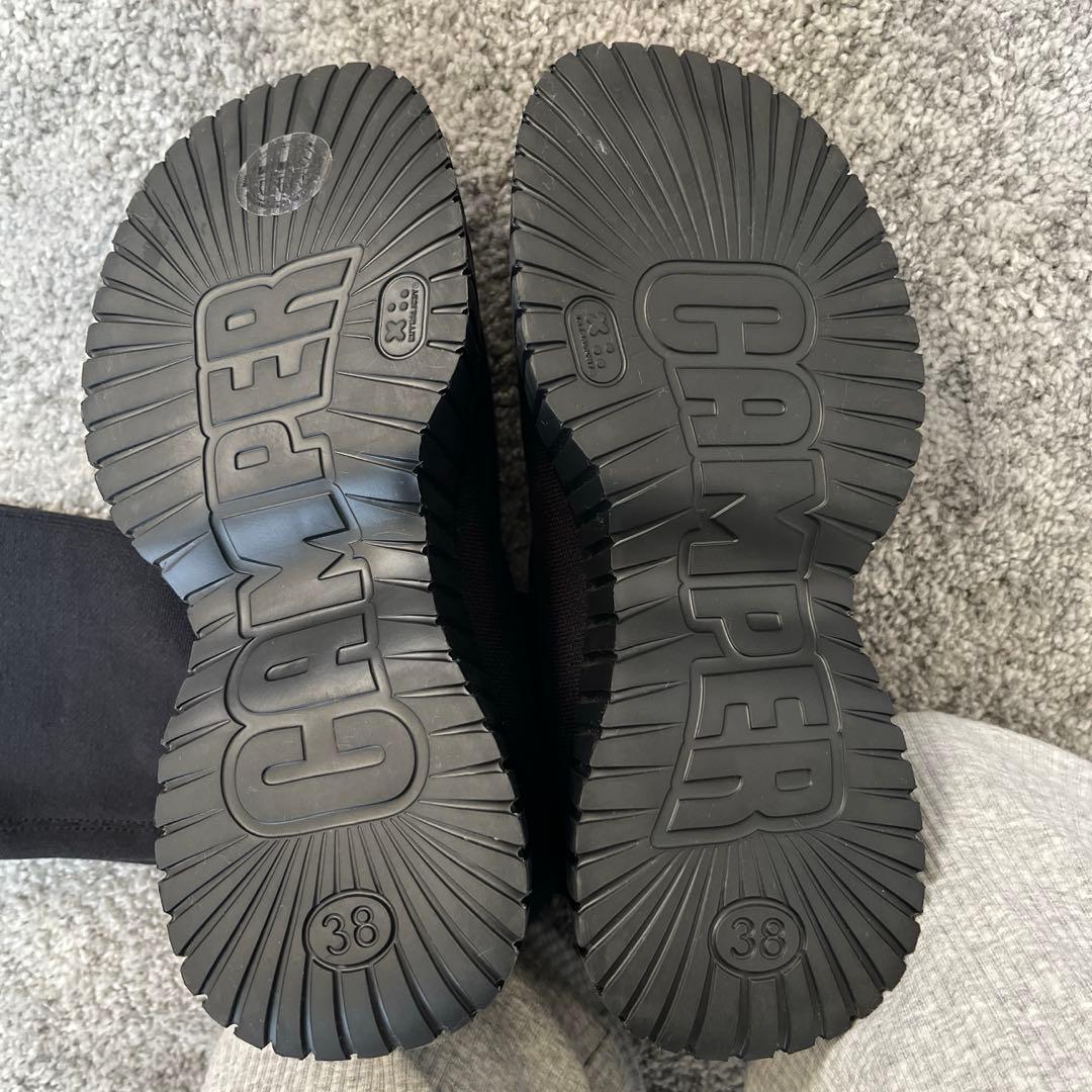 【未使用品】CAMPER カンペール　BCN ロングブーツ　24cm 厚底