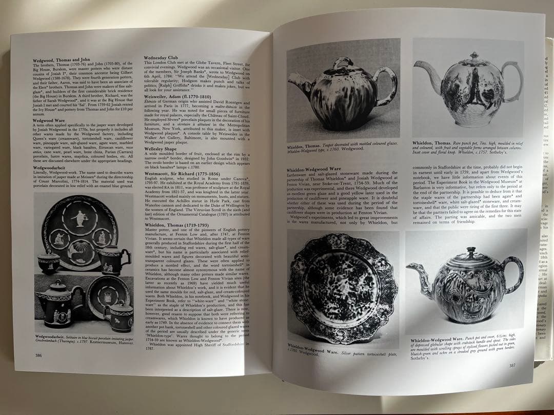 The Dictionary of  ウエッジウッド　　洋書