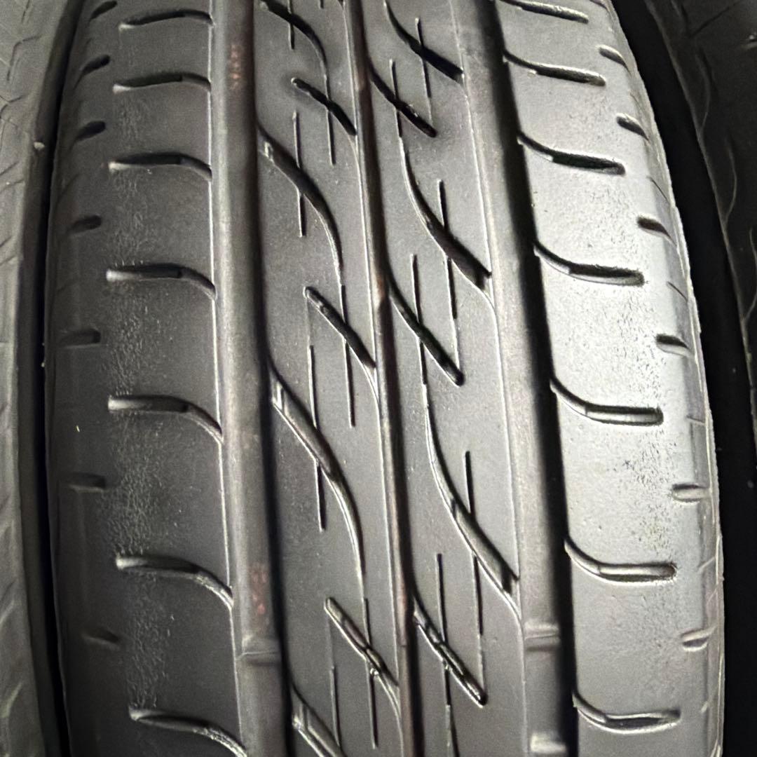 送料無料◆155/65R13/夏4本/残溝約4㎜/製造2020年/BS