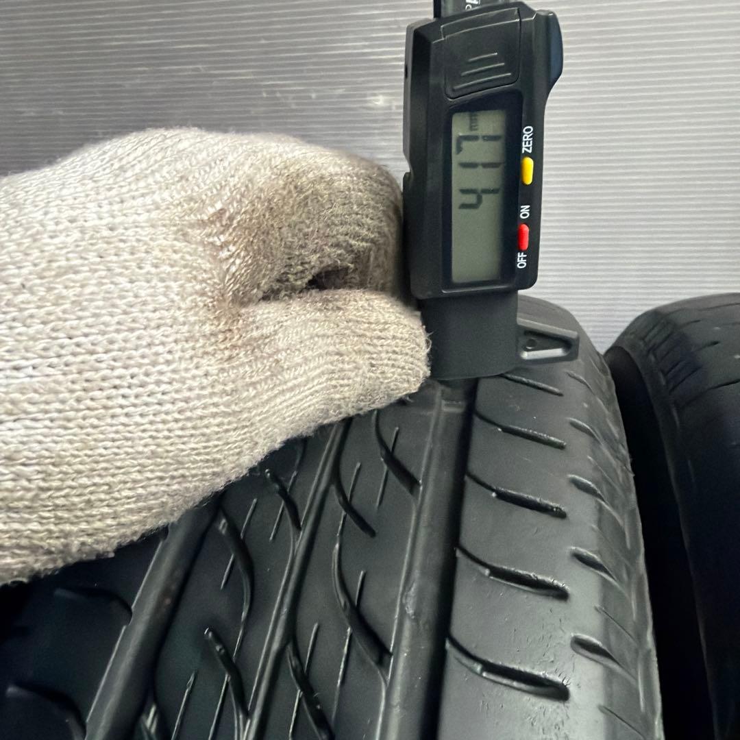 送料無料◆155/65R13/夏4本/残溝約4㎜/製造2020年/BS