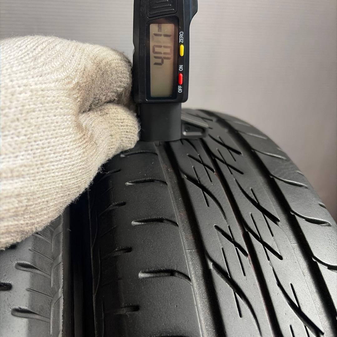 送料無料◆155/65R13/夏4本/残溝約4㎜/製造2020年/BS