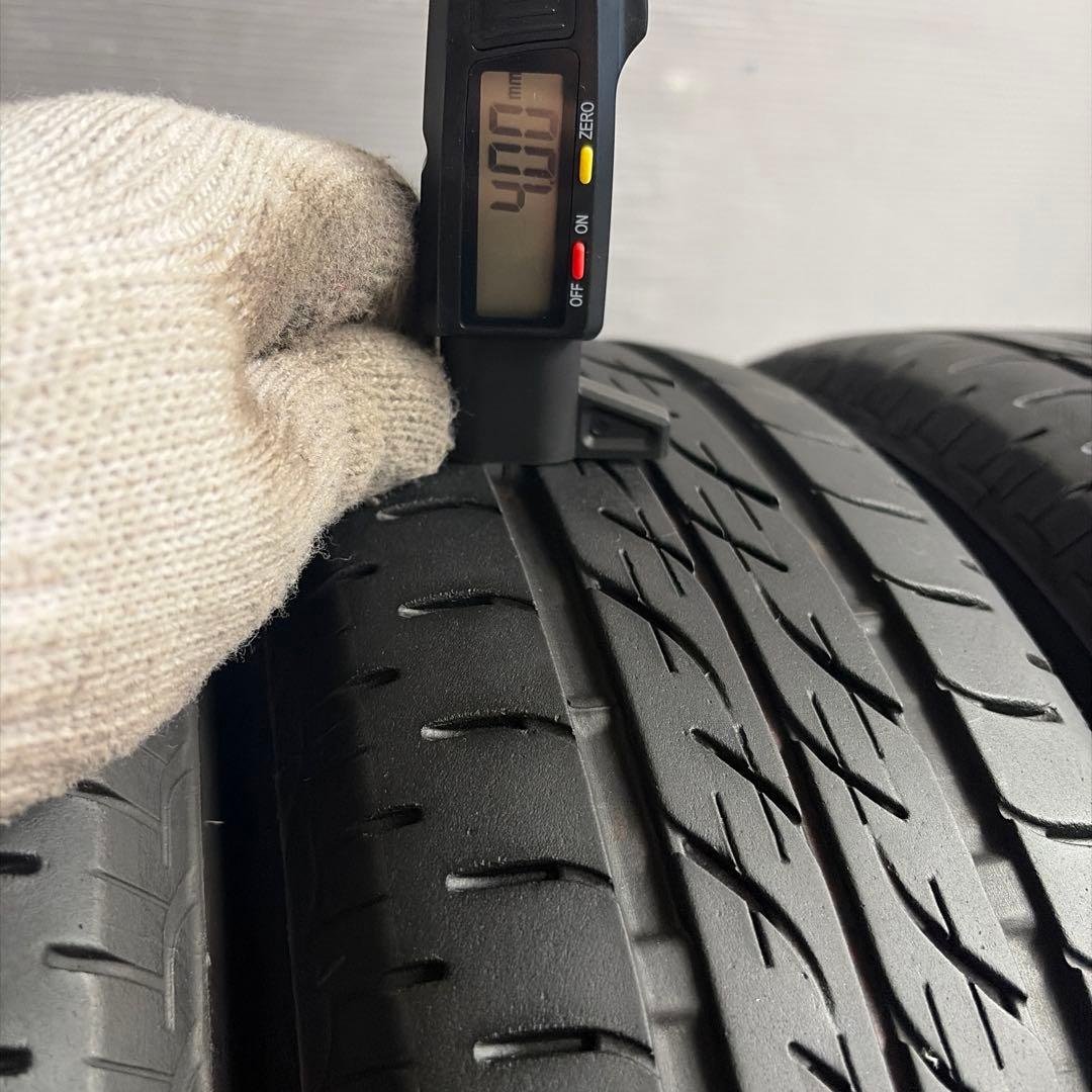 送料無料◆155/65R13/夏4本/残溝約4㎜/製造2020年/BS