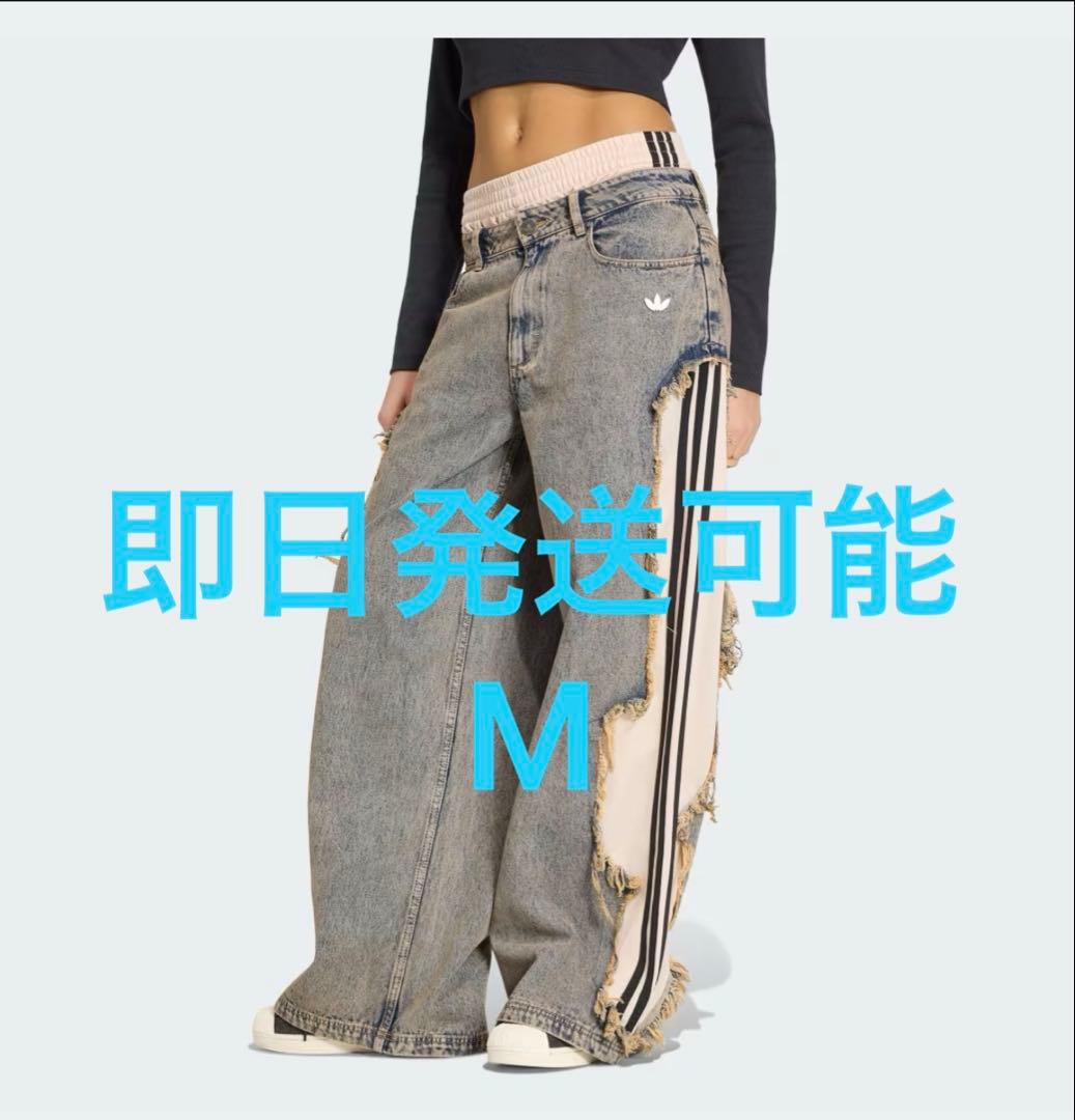 ADILENIUM 5.0 デコンストラクテッドデニムパンツ KY5193 M