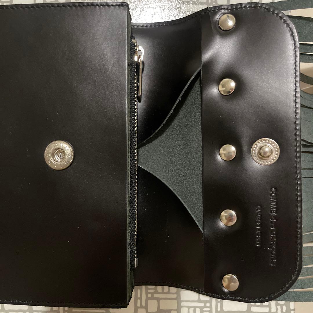 CDG コムデギャルソン フリンジ・ウォレット-長財布・蛇腹-【未使用】